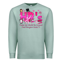 Seafoam breast cancer hr human resources Premium Sweatshirt - texasbilliewilder