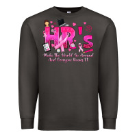 Smoke breast cancer hr human resources Premium Sweatshirt - texasbilliewilder