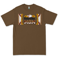 Cacao leopard baseball mom 16oz libbey glass Premium Tee - HRA Design Shop