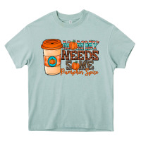 Arona mommy needs some pumpkin spice Heavy Core Tee - CowhideDigitalArt
