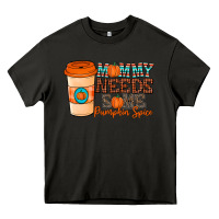 Asphalt mommy needs some pumpkin spice Heavy Core Tee - CowhideDigitalArt