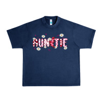 Navy auntie Urban Heavy Tee - MaliasSmallBusiness