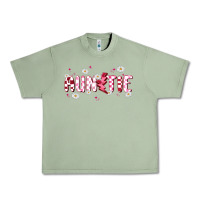 Oil Green auntie Urban Heavy Tee - MaliasSmallBusiness