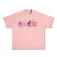 Salmon auntie Urban Heavy Tee - MaliasSmallBusiness