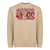 Mushroom valentine vibes Heavyweight Sweatshirt - MaliasSmallBusiness