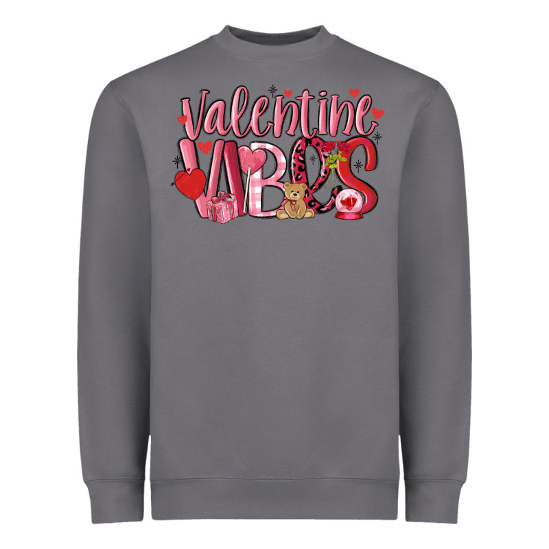Valentine Vibes Heavyweight Sweatshirt by MaliasSmallBusiness | Teevron