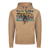 Vintage Coffee french bulldog mom Vintage Hoodie - BarkalooDesign
