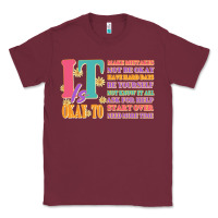 Burgundy it is okay to Classic Tee - JahusDesignShop