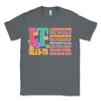 Charcoal Heather it is okay to Classic Tee - JahusDesignShop