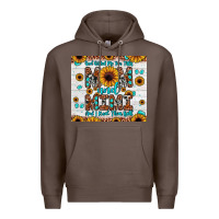 Coffee god gifted me two titles mom and mimi and i rock them both Premium Hoodie - JahusDesignShop