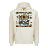 Oatmeal Heather god gifted me two titles mom and mimi and i rock them both Premium Hoodie - JahusDesignShop