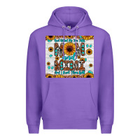 Purple god gifted me two titles mom and mimi and i rock them both Premium Hoodie - JahusDesignShop