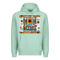 God Gifted Me Two Titles Mom And Mimi And I Rock Them Both Premium Hoodie | Teevron