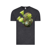 Vintage Black nylon hedgehog cactus Vintage Tee - LillyAllenDesigns