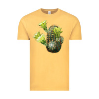 Vintage Mustard nylon hedgehog cactus Vintage Tee - LillyAllenDesigns