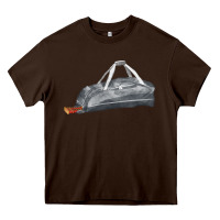 Chocolate Brown baseball bag fa element Heavy Core Tee - FaDigitalArtStudio