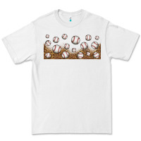 White leopard baseball 16oz libbey glass Premium Tee - HRA Design Shop