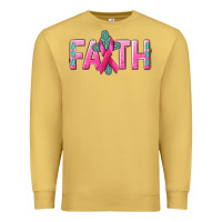 Antique Gold Cancer Faith with gemstone Premium Sweatshirt - NancyCooperArtShop