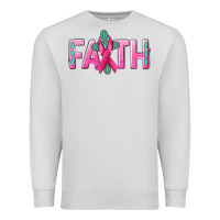 Dove Grey Cancer Faith with gemstone Premium Sweatshirt - NancyCooperArtShop