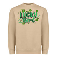 Mushroom lucky girl Heavyweight Sweatshirt - MaliasSmallBusiness