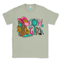 Matcha cow girl western boots Classic Tee - MaliasSmallBusiness