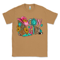 Toasted Coconut cow girl western boots Classic Tee - MaliasSmallBusiness