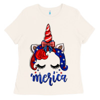 Bone 4th of July unicorn Ladies Tee - Neo Western