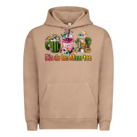 Pigment Burro Mexican Día De Los Muertos Coffee Cups Urban Hoodie - FaDigitalArtStudio