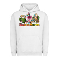 Pigment Lunar Rock Mexican Día De Los Muertos Coffee Cups Urban Hoodie - FaDigitalArtStudio