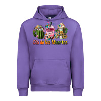 Tulip Mexican Día De Los Muertos Coffee Cups Urban Hoodie - FaDigitalArtStudio