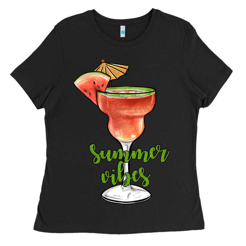 Summer Vibes Ladies Tee by JahusDesignShop | Teevron