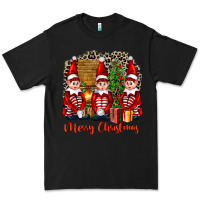 Black Merry christmas elfs Premium Tee - FaDigitalArtStudio