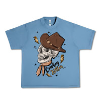 Pebble Blue cowboy killer Urban Heavy Tee - MaliasSmallBusiness
