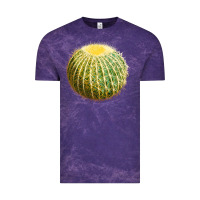 Cloud Purple golden barrel cactus Vintage Tee - LillyAllenDesigns