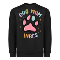 Black dog mom vibes Heavyweight Sweatshirt - MaliasSmallBusiness
