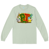 Matcha pt physical therapist juneteenth Long Sleeve Tee - NancyCooperArtShop