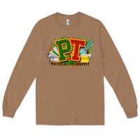Toasted Coconut pt physical therapist juneteenth Long Sleeve Tee - NancyCooperArtShop