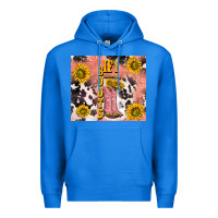 True Royal cowgirl boots sunflower Premium Hoodie - TumblerDesignByShophia