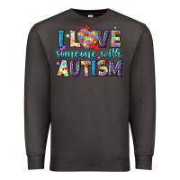 Smoke I love someone with Autism Premium Sweatshirt - NancyCooperArtShop