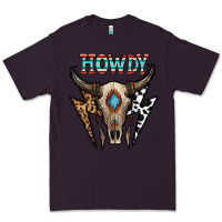 Plum howdy boho skull Premium Tee - CowhideDigitalArt