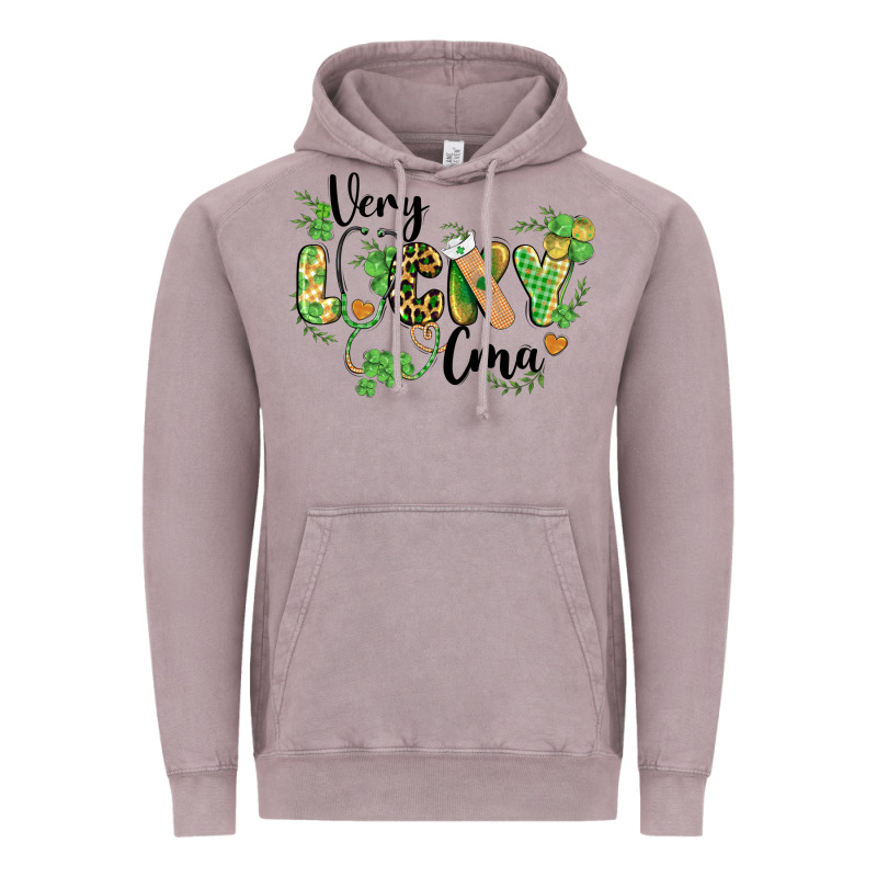 St. Patricks Day Very Lucky Cma Vintage Hoodie by BarkalooDesign | Teevron