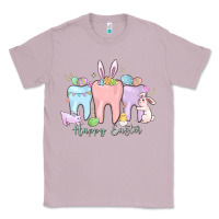 Lilac happy easter teeth Classic Tee - MaliasSmallBusiness