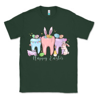 Sports Green happy easter teeth Classic Tee - MaliasSmallBusiness