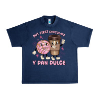 Navy but first chocolate y pan dulce Urban Heavy Tee - MaliasSmallBusiness