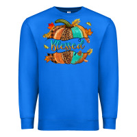 True Royal Blessed pumpkin Premium Sweatshirt - NancyCooperArtShop