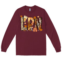 Burgundy lpn licensed practical nurse Long Sleeve Tee - NancyCooperArtShop