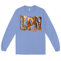 Colony Blue lpn licensed practical nurse Long Sleeve Tee - NancyCooperArtShop
