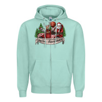 Merry Christmas Zipper Hoodie | Teevron