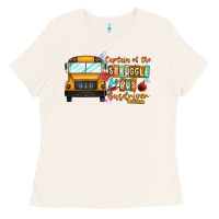 Bone captain of struggle bus busdriver Ladies Tee - CowhideDigitalArt