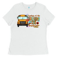 Captain Of Struggle Bus Busdriver Ladies Tee | Teevron